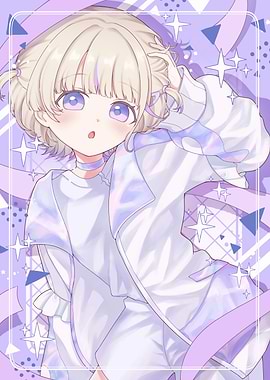 Anime Girl in White Outfit