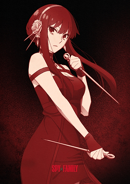 Spy X Family Yor Forger Portrait