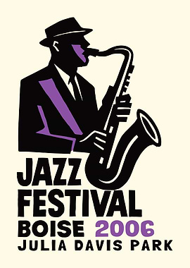 Boise Jazz Festival 2006 Poster