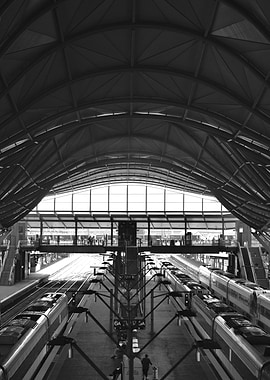 Melbourne Southern Cross Traoin Station