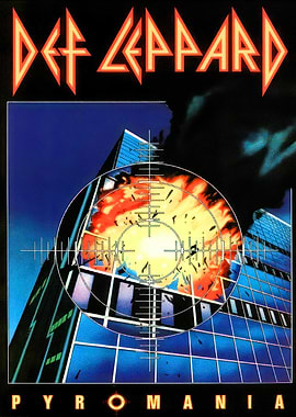 Def Leppard Pyromania Album Cover
