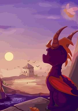 Spyro the Dragon Sunset Vista