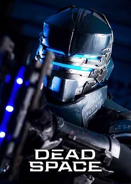 Dead Space character in armor