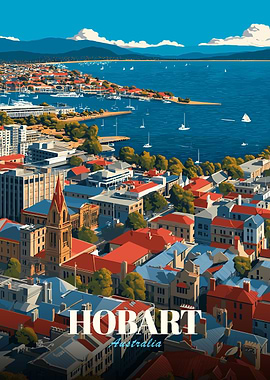 Hobart, Australia Cityscape