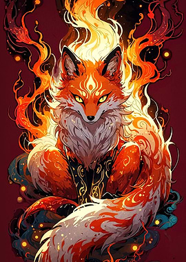 Fiery Fox Spirit