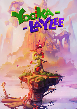 Yooka-Laylee Game Cover Art
