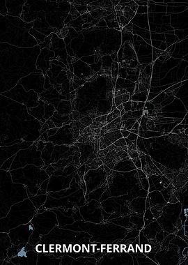 Clermont-Ferrand City Map