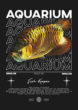 Arowana Aquarium Fish Keeper