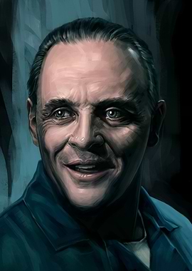 Hannibal Lecter Portrait