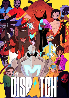 Dispatch Comic Book Cover Art