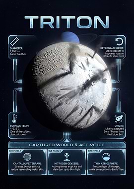 Triton: Captured World & Active Ice