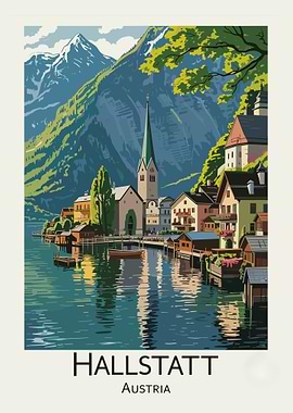 Hallstatt Austria Landscape