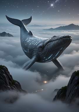 Whale in the Clouds