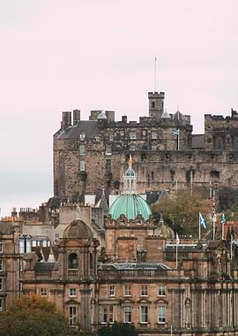 Edinburgh Castle and Cityscape