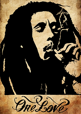 Bob Marley One Love Portrait