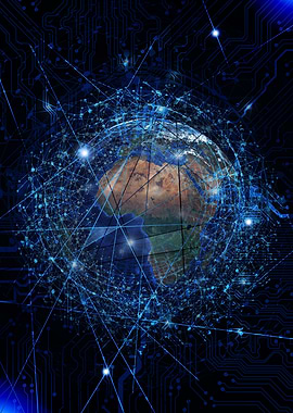 Global Network Technology Earth