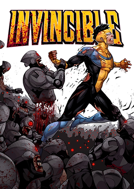 Invincible Comic Book Cover Art