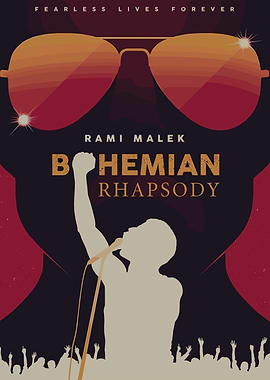 Bohemian Rhapsody Movie Poster