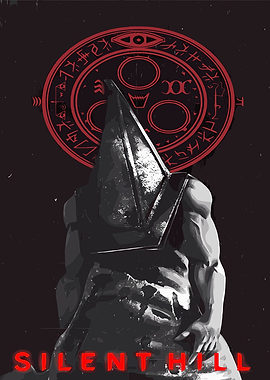 Silent Hill Pyramid Head Illustration