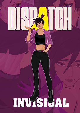Dispatch Invisigal character art