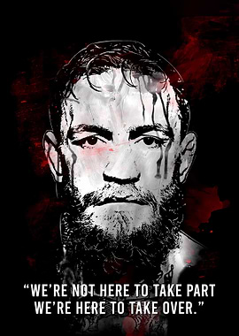 Conor McGregor Take Over Portrait