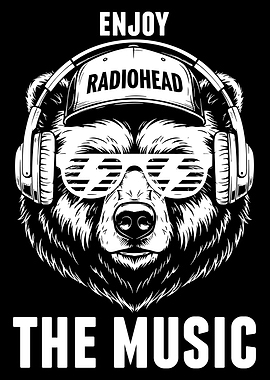 Radiohead Bear Enjoy the Music