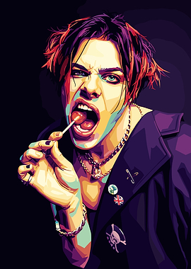 Yungblud Pop Art Portrait