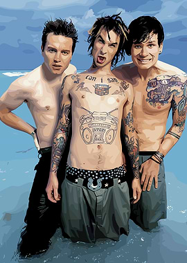 Blink-182 in the Ocean