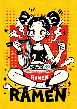 Kawaii Ramen Girl