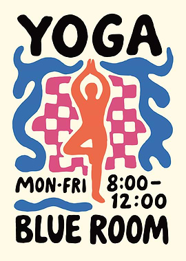 Yoga Class Poster