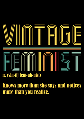Vintage Feminist Graphic Art