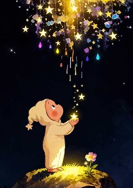 Child with Stars