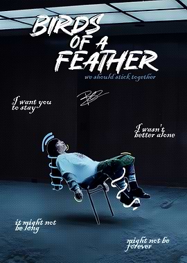 Billie Eilish Birds of a Feather Poster