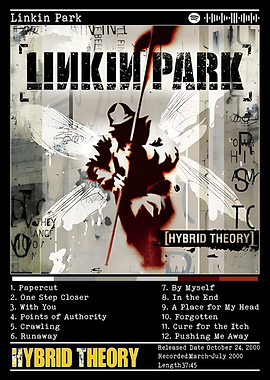 Linkin Park Hybrid Theory Album Cover