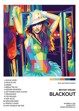 Britney Spears Blackout Album Cover