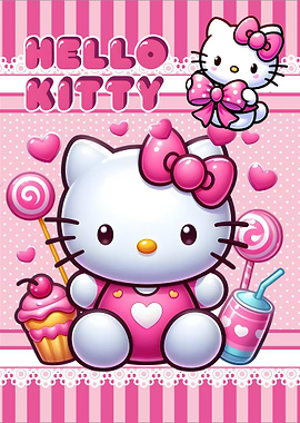 Hello Kitty Pink Sweets