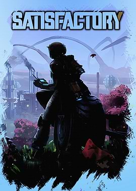Satisfactory Game Poster