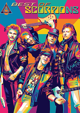 Best of Scorpions Band Pop Art