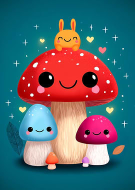 Cute Mushrooms