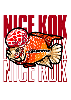 Nice Kok Funny Flowerhorn Fish