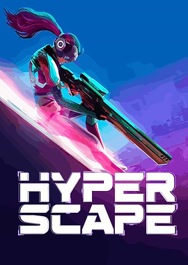 Hyper Scape Game Poster