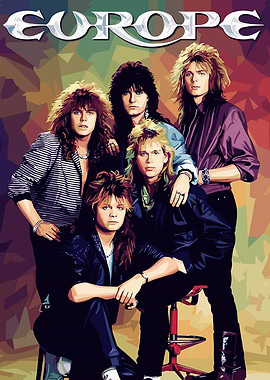 Europe Band Portrait