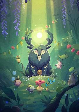 Forest Guardian and Plant Creatures