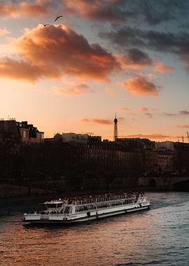 Paris Sunset River Cruise