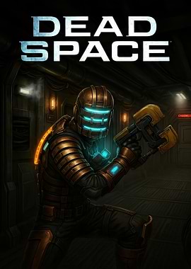 Dead Space character in corridor