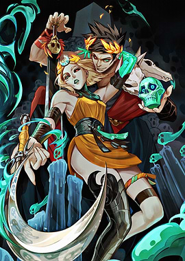 Hades game fan art illustration