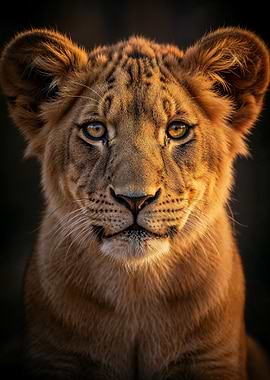 Lion Cub Portrait
