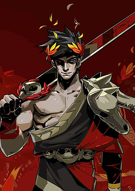 Hades Game Zagreus Character Art