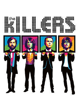 The Killers Band Pop Art