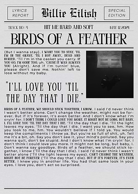 Billie Eilish - Birds of a Feather